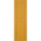 Ekena Millwork True Fit PVC Farmhouse/Flat Panel Combination Fixed Mount Shutters, Turmeric, 18W x 42H, PR TFP101FC18X042TU - alternate 11